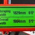 Browns 6'0" Yard Scraper