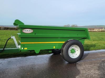 McKee 8 Ton Tapered Body Dump Trailer
